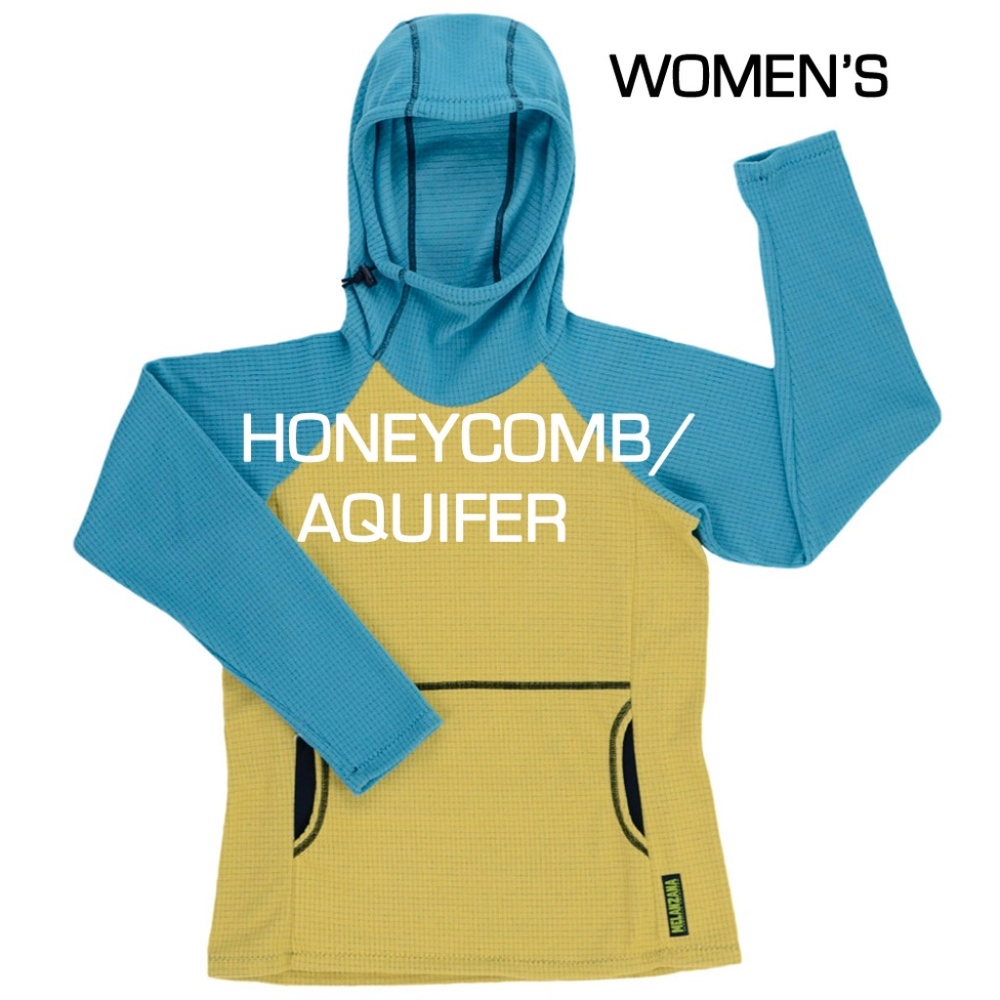 Womens NEW Melanzana Micro grid hoody